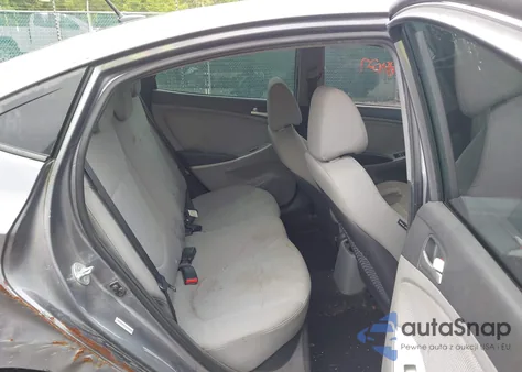 2013 Hyundai Accent Gls from USA, damaged, VIN KMHCT4AE6DU568852